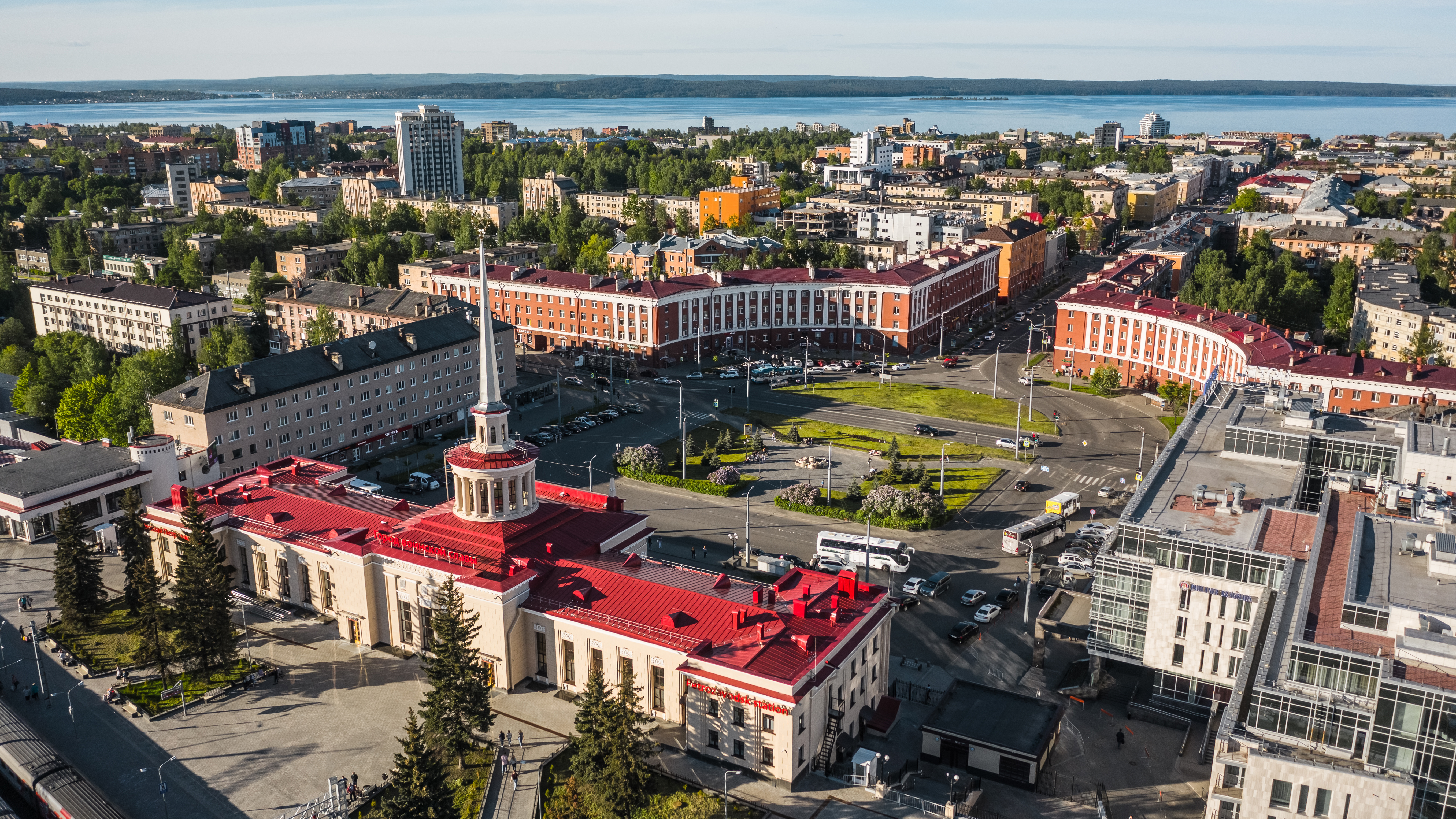 петрозаводск с озера