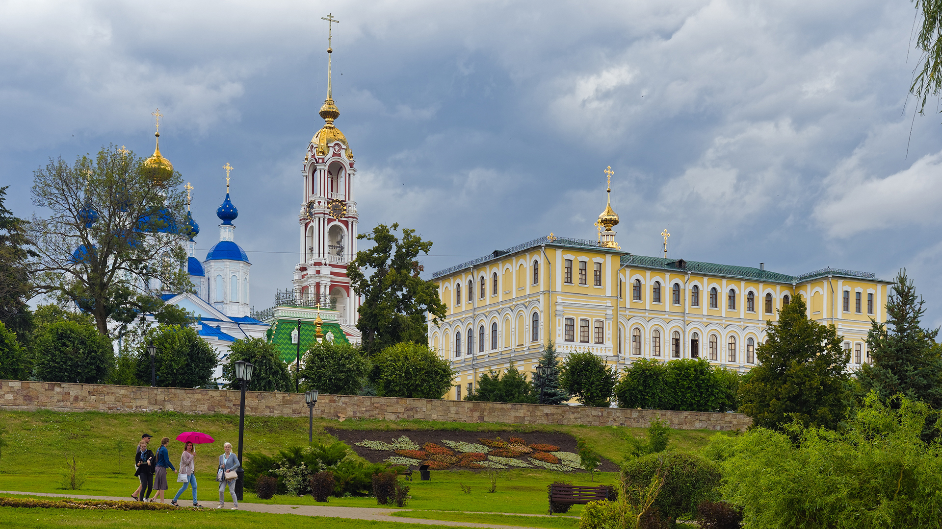 Казанский Богородичный монастырь Тамбов. Колокольня Казанского монастыря Тамбов. Воздвиженский монастырь Тамбов.